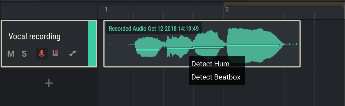 Hum & Beatz Note Detection