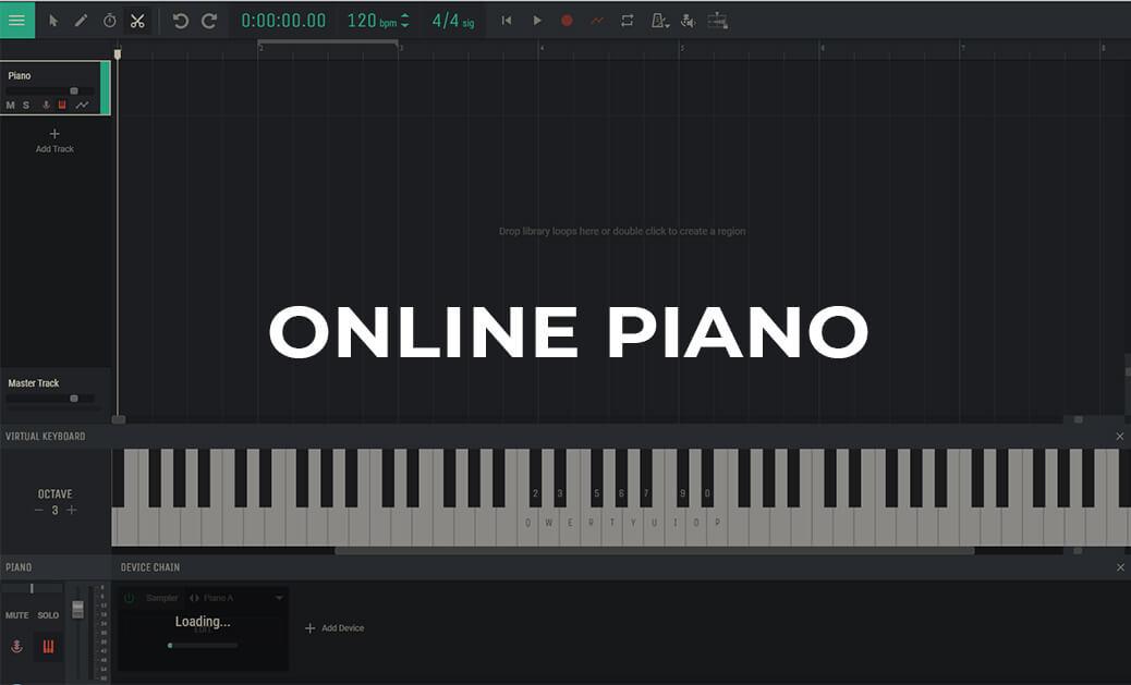 Online piano