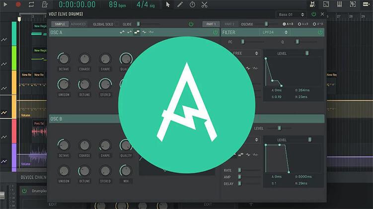 Amped studio app for making music