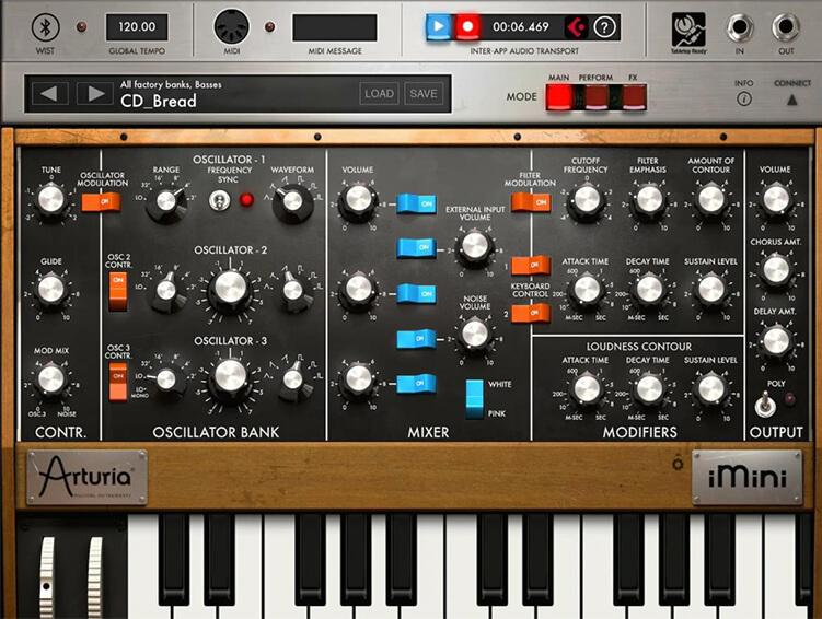 Arturia imini app for making music