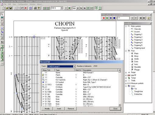 Klavarscript midi editor