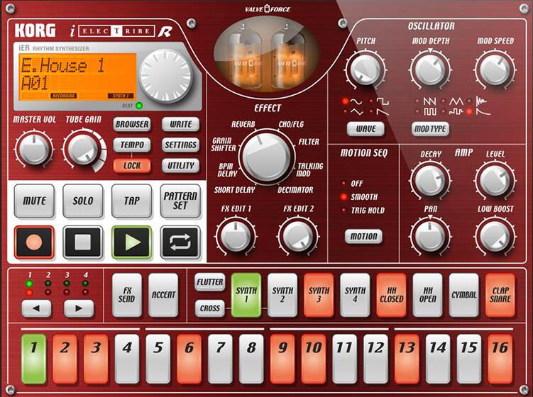 Korg ielectribe app for making music