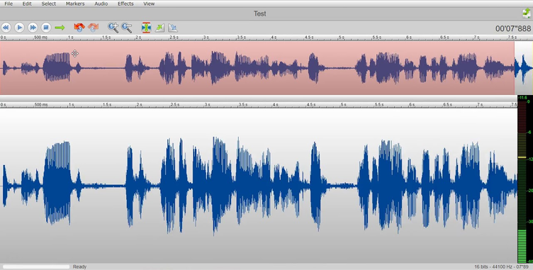 Audio editor TwistedWave Online