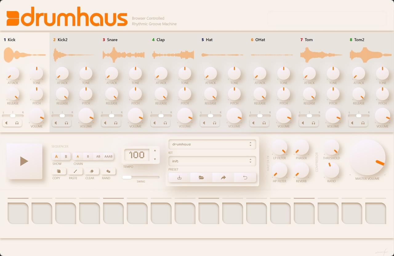Drumha.us drum machine