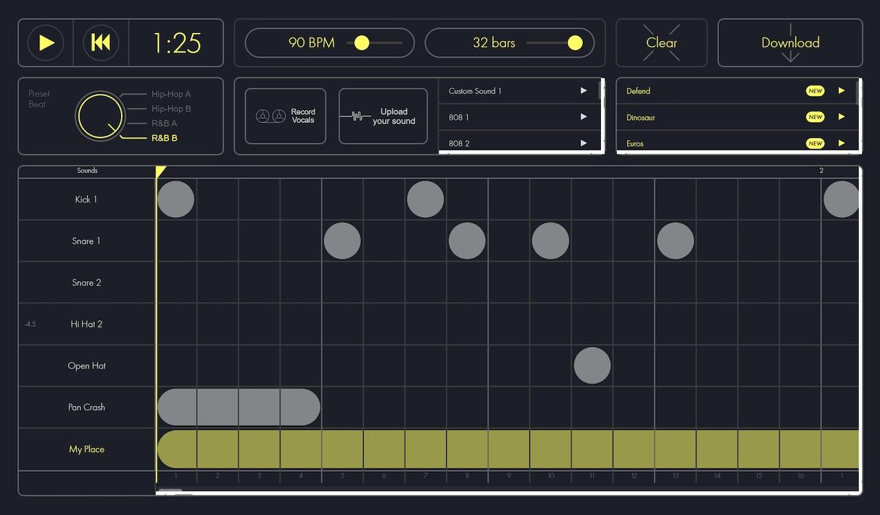 Genius Homestudio Drum Machine