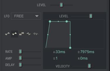 アタックは33msに設定されているため、