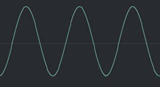 Hohe Amplitude (hohe Lautstärke)