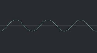 Lage amplitude (laag volume)