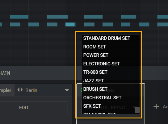 using Drumpler 