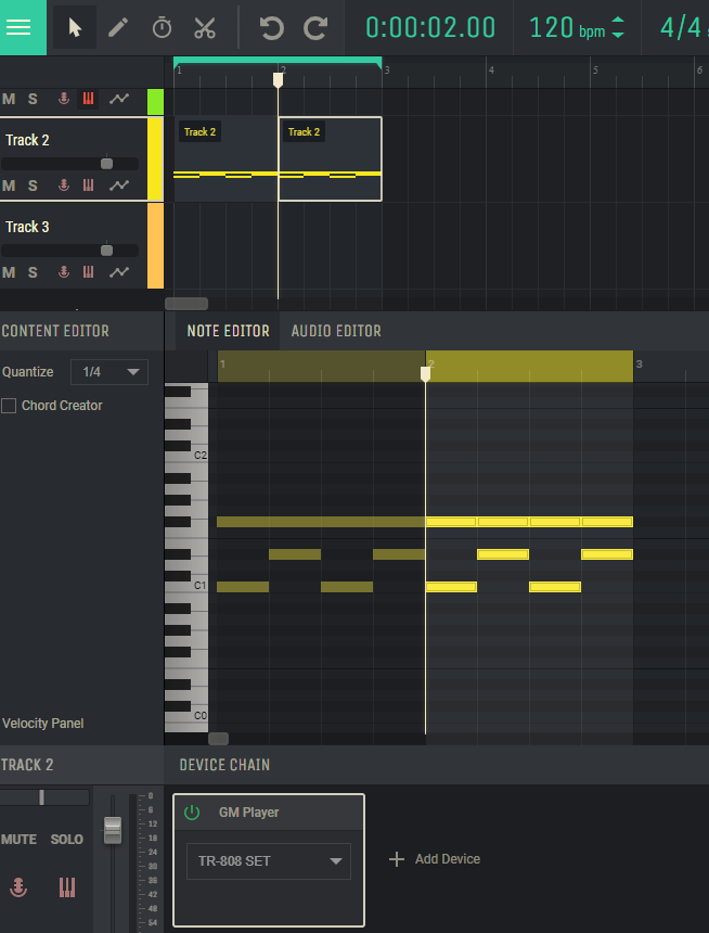 drum pattern