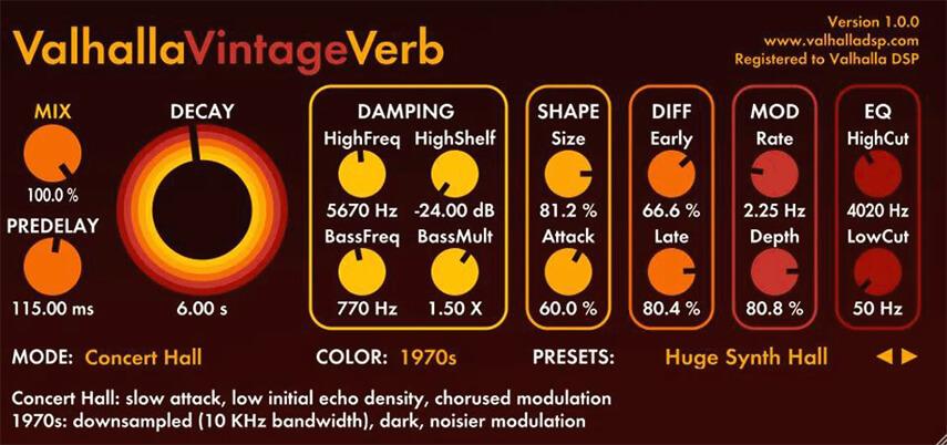 Valhalla Vintage Verb