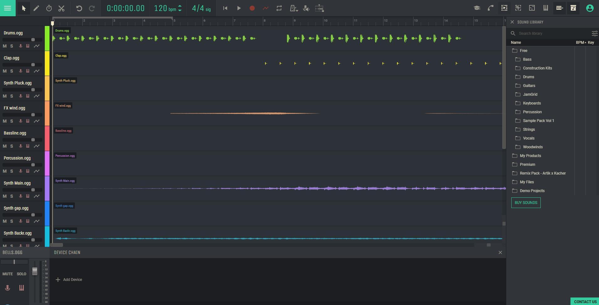 Opened Stems Project