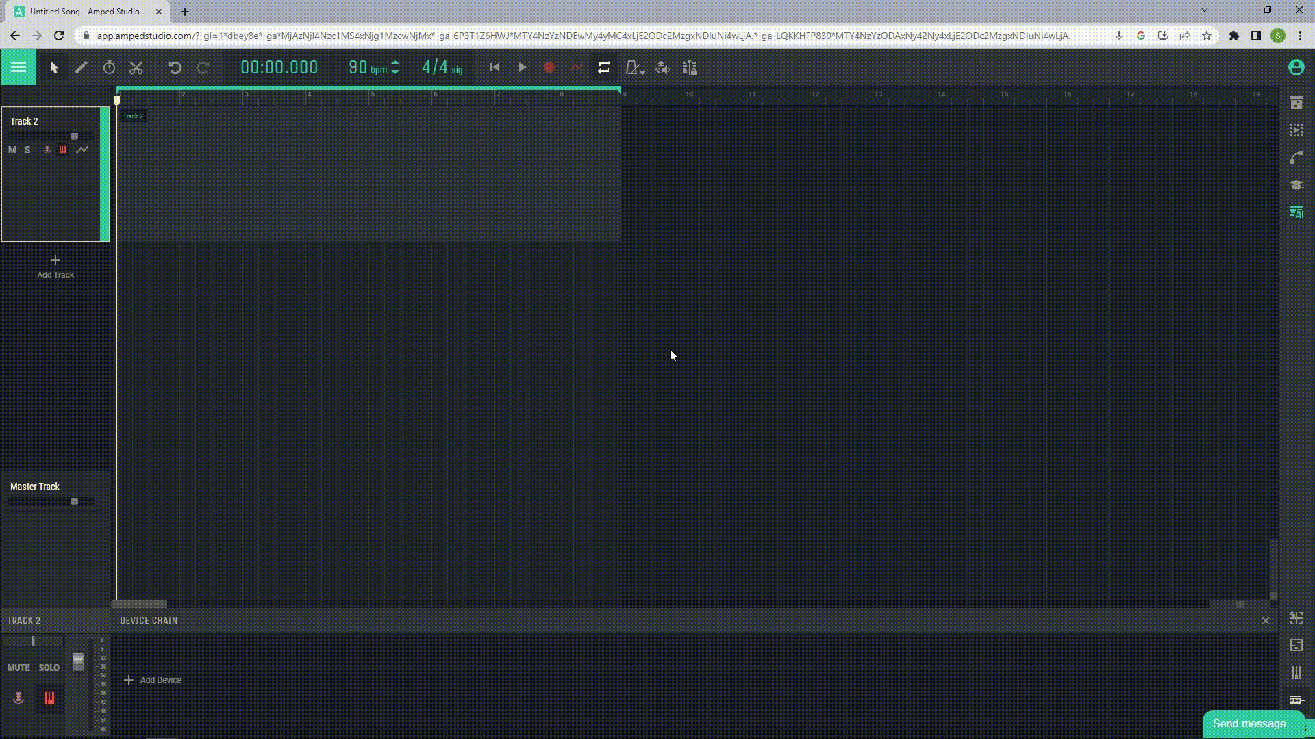 Overview Of The AmpedStudio Interface