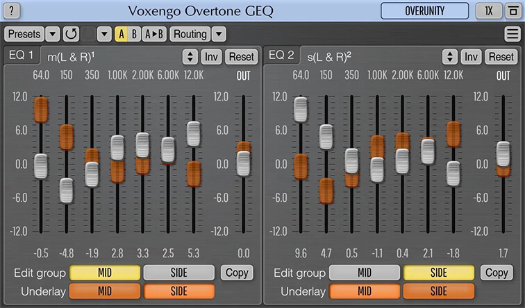 Voxengo Overtone GEQ