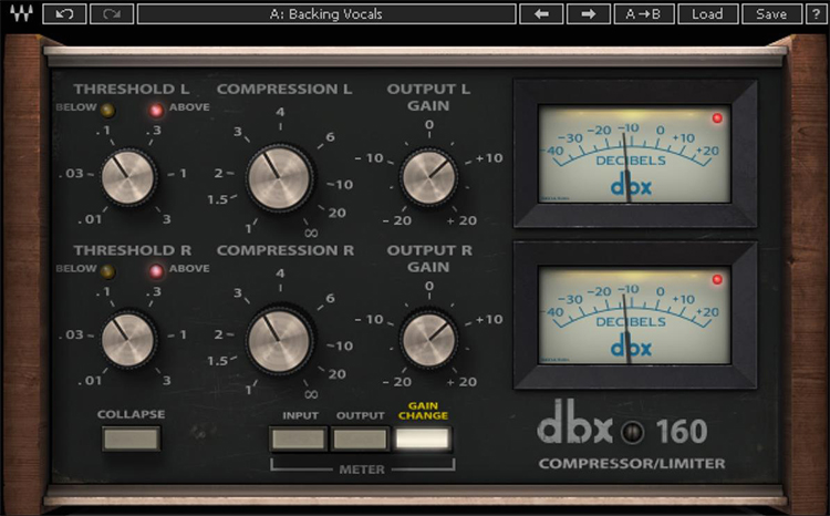Waves - DBX160 Compressor