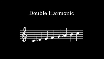 Double harmonic scale preview