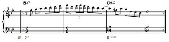 Lydian Scale Scalar Approach