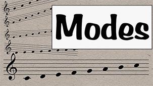 Musical modes preview