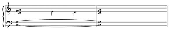 Sounding the s-chord in the classical way