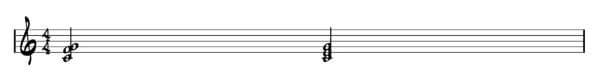 SUS-4 chord from classical music