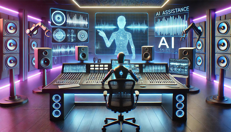 AI music production