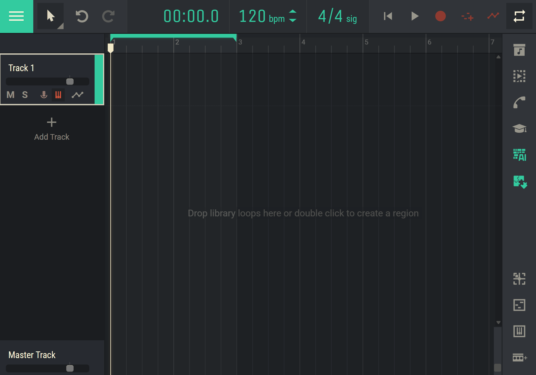 Amped Studio’s Note Editor computer keyboard input