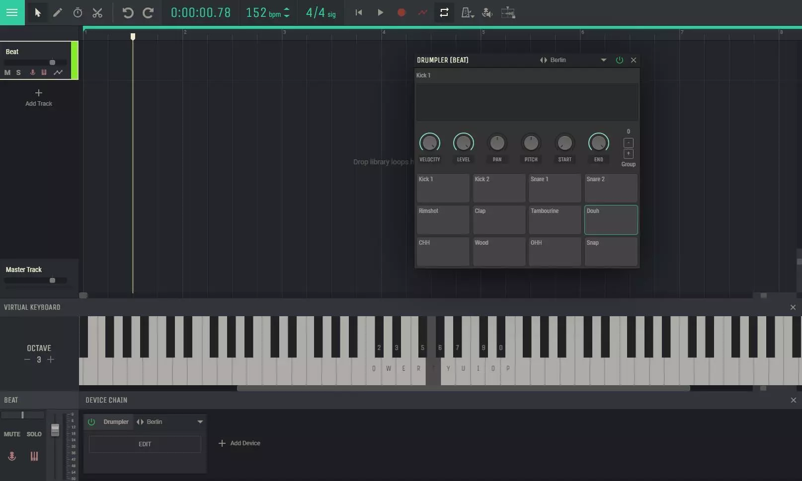 maker online virtual for beat free