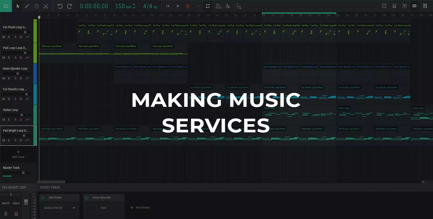 Make music online Amped Studio