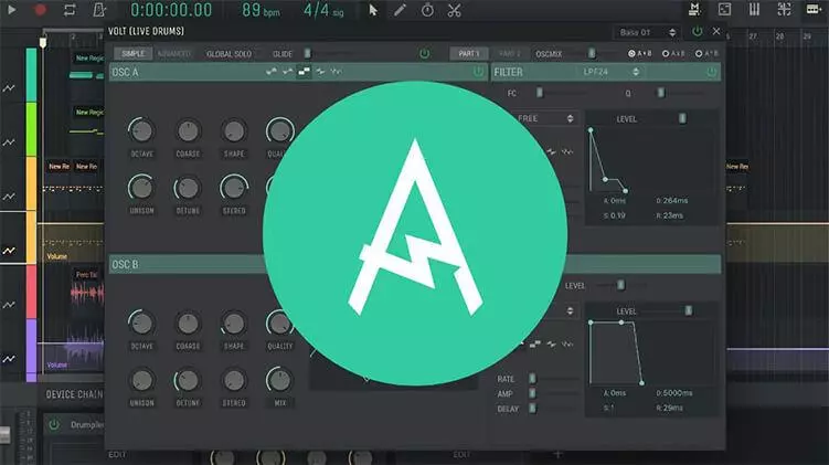 Amped studio app for making music