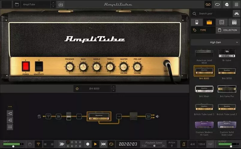 AmpliTube Custom Shop