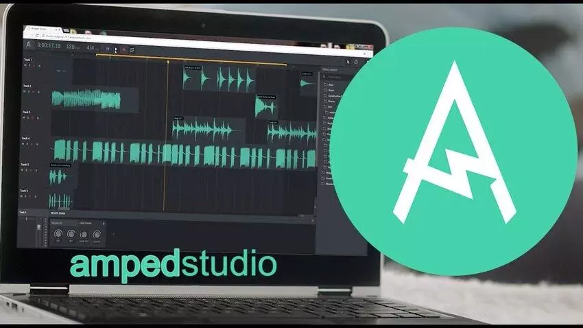 Audio editor Amped Studio