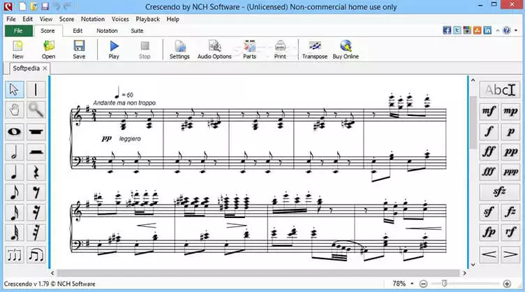 Editor midi Crescendo