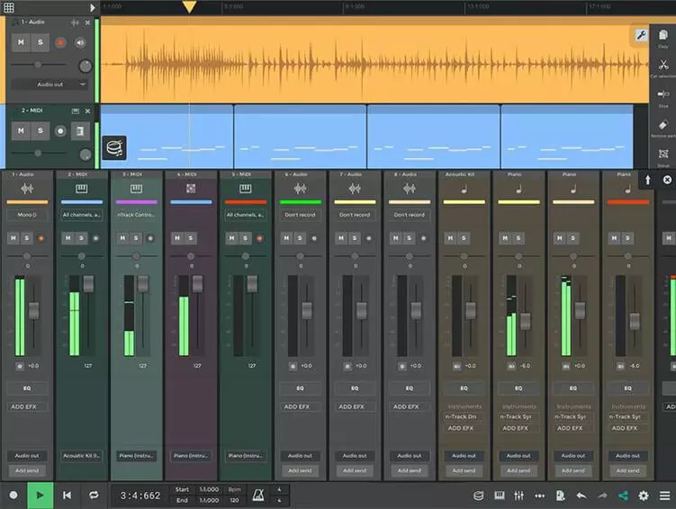 n-Track Studio DAW 9 app for cteate music