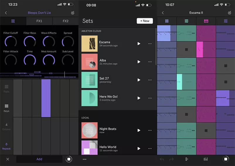 Note by Ableton