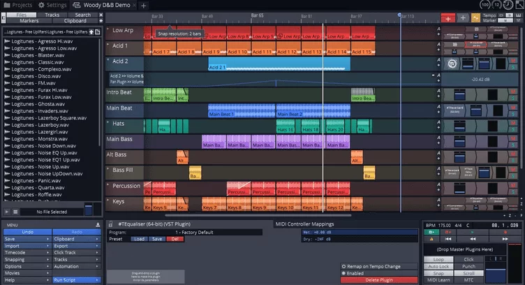 Software voor het maken van beats Waveform Gratis