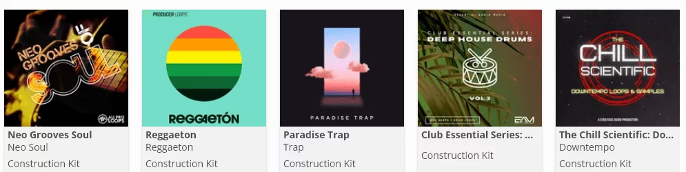 new sample Packs