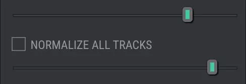 Normalize all tracks