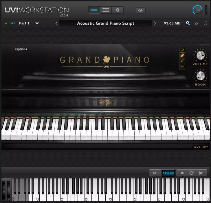 Koleksi Grand Piano UVI