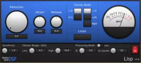 سليبي تايم DSP Lisp De-Esser