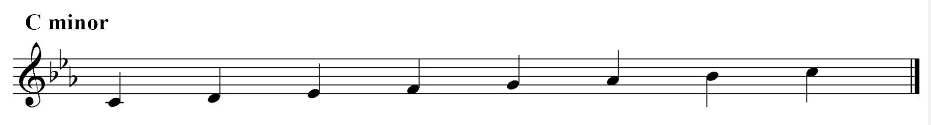 C minor